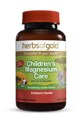 Herbs of Gold Children's Magnesium Care 60 Chewable Tablets